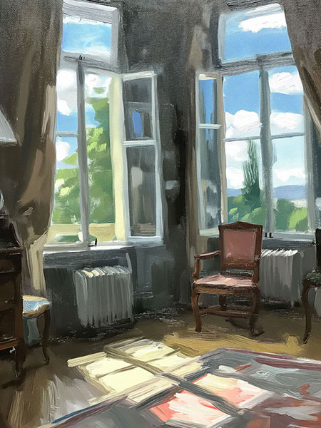Through the Sunlit Room